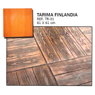 molde madera tarima finlandia